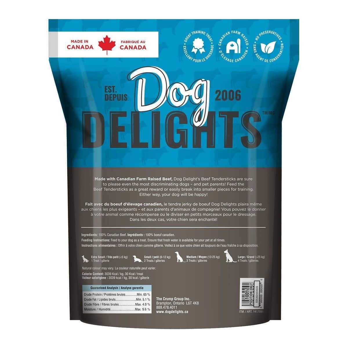 Beef Tendersticks Dog Treats L551583