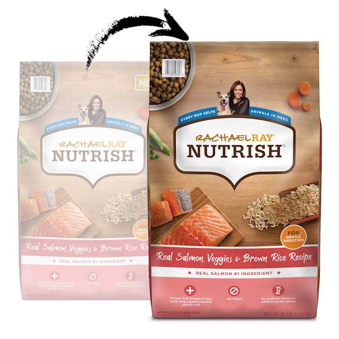 Salmon Veggies & Brown Rice Dry Dog Food V81358