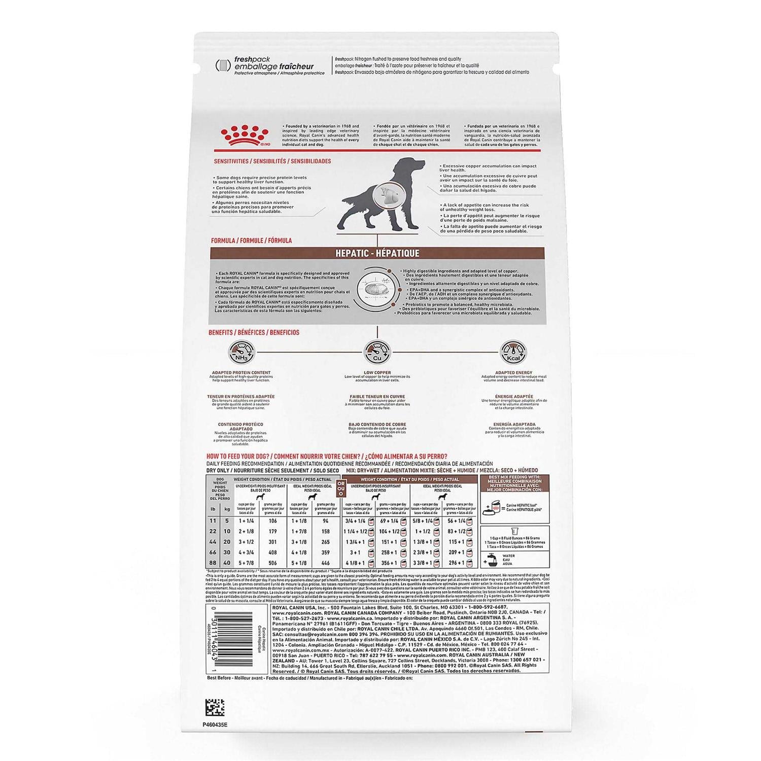 Hepatic Dry Dog Food D81188