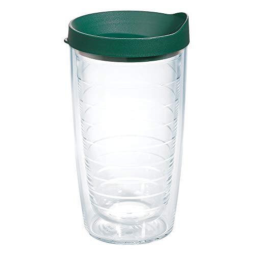 Double Walled Insulated Tumbler Travel Cup, 24oz 2pk, Blue Lid V78473