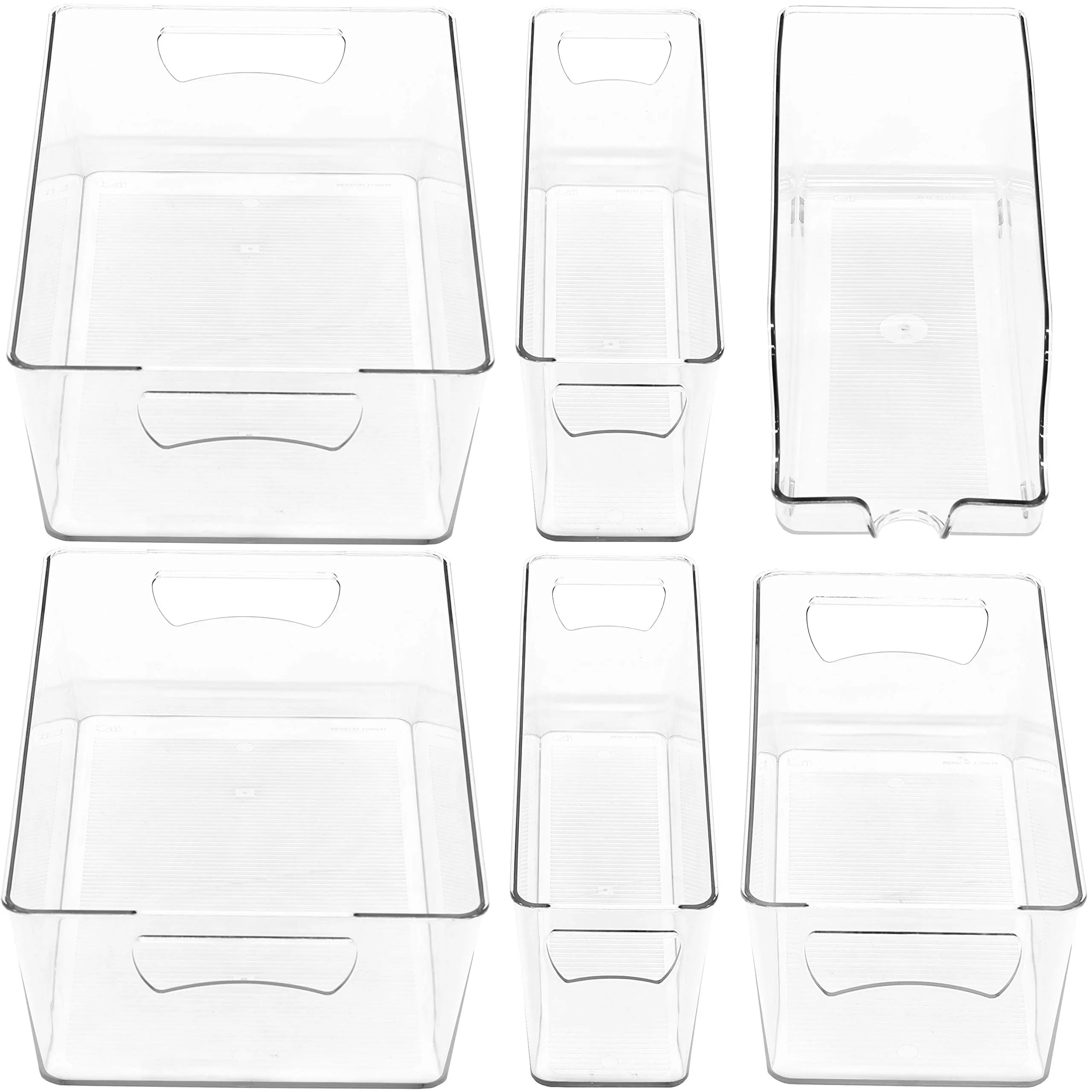 Refrigerator Storage Organizer, Set of 6 U71986