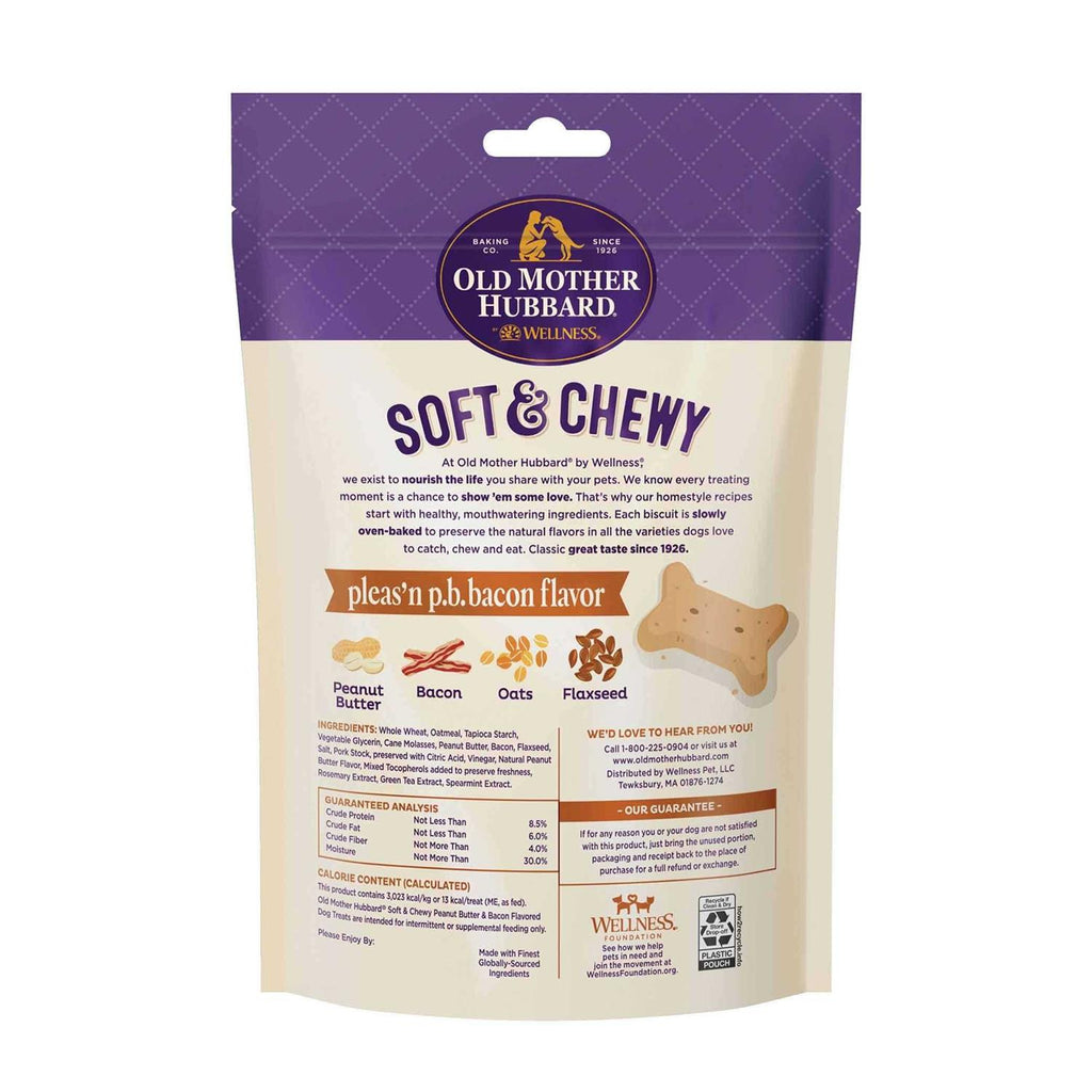 Peanut Butter & Bacon Baked Dog Treats Mini D6320