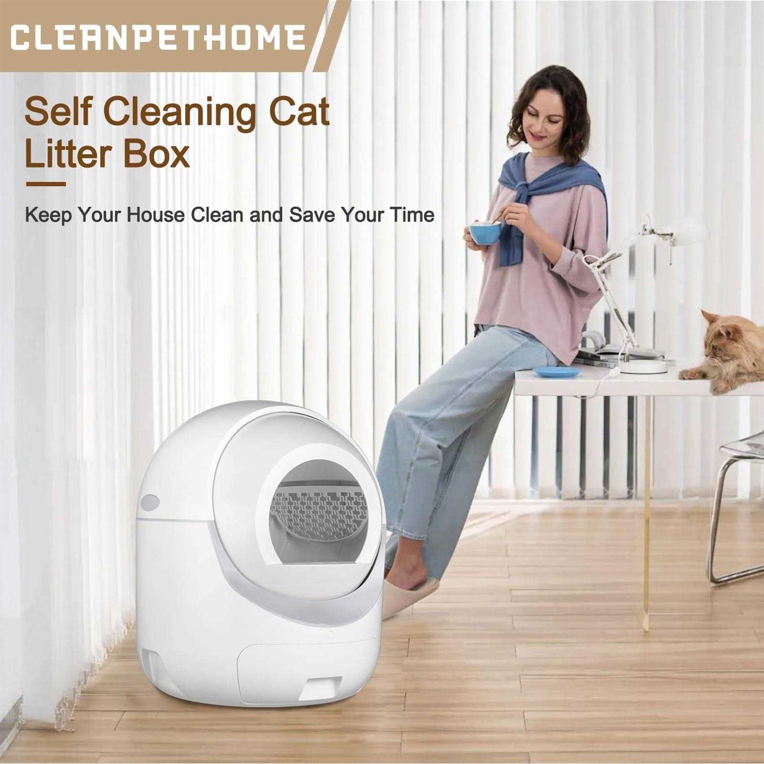 Self Cleaning Cat Litter Box U71451