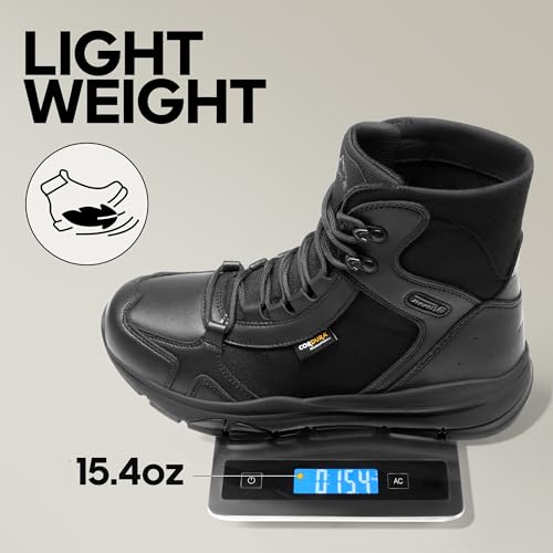 Men's Lightweight Tactical Work Boots for Hiking and Motorcycle S471808