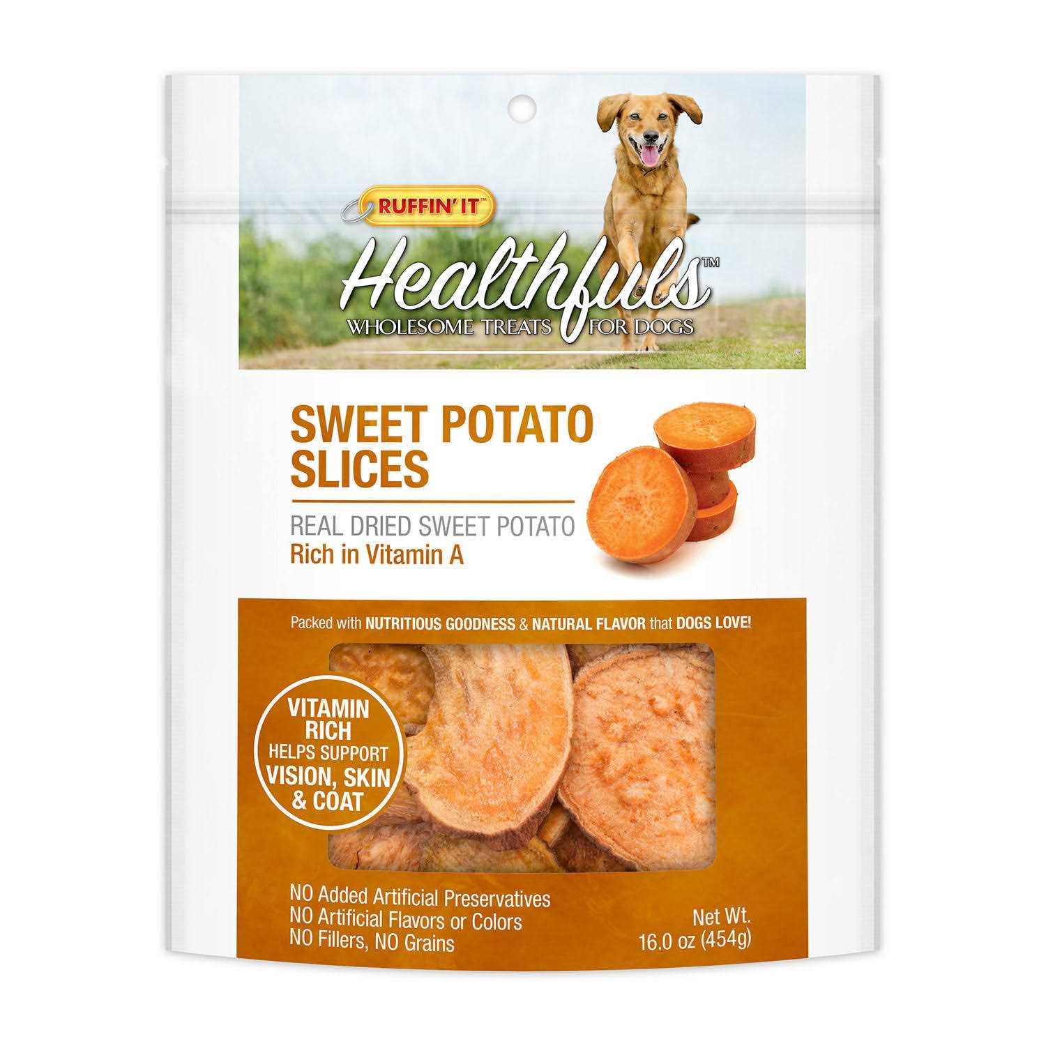 Sweet Potato Slices Dog Treats F9161