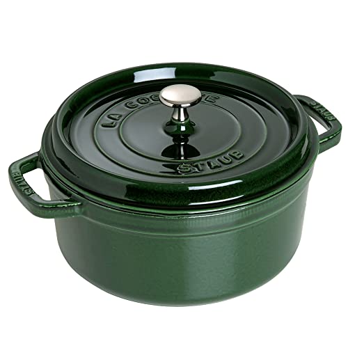 5.5 Quart Round Cocotte, Basil K233