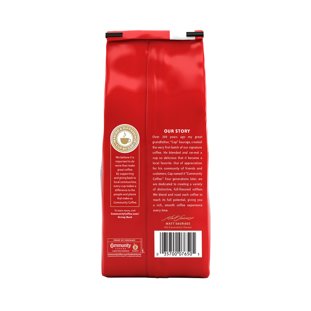 Half-Caff Ground Coffee 32 Ounce Bag D8087
