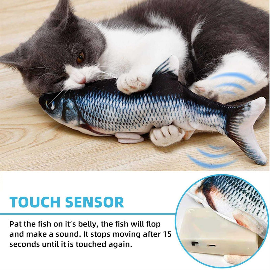 Electric Floppy Fish Cat Toy with Realistic Movement R878