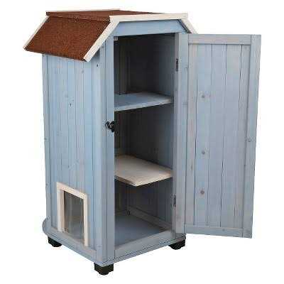 Outdoor Cat House with 3 Stories M1263