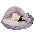 FurHaven Wave Fur &amp; Velvet Snuggery Orthopedic Pet Bed - Pet Supplies online store