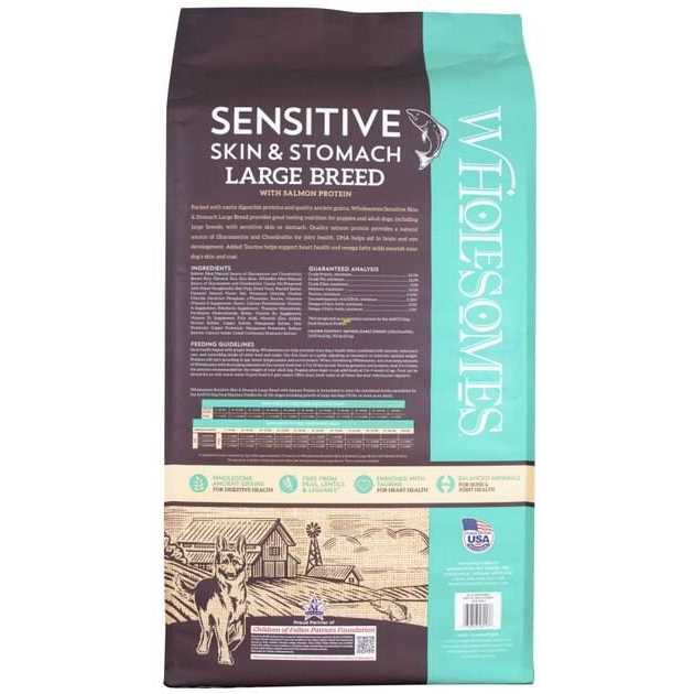 Sensitive Skin & Stomach Large Breed Salmon Dry Dog Food C2901