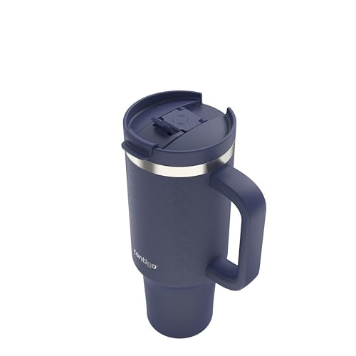 40oz Stainless Steel Vacuum Insulated Tumbler, Leak-Proof, Cold for 29 Hours O99583