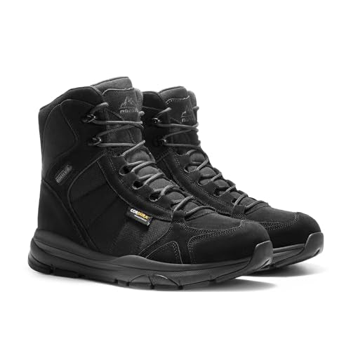 Men's Lightweight Tactical Work Boots for Hiking and Motorcycle S471808