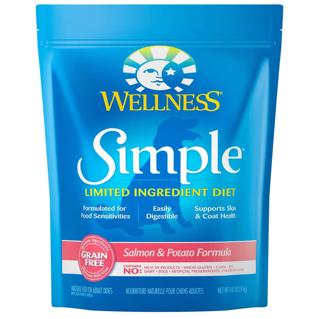 Wellness Simple Limited Ingredient Diet Grain Free Salmon &amp; Potato Natural Dry Dog Food - Pet Supplies online store