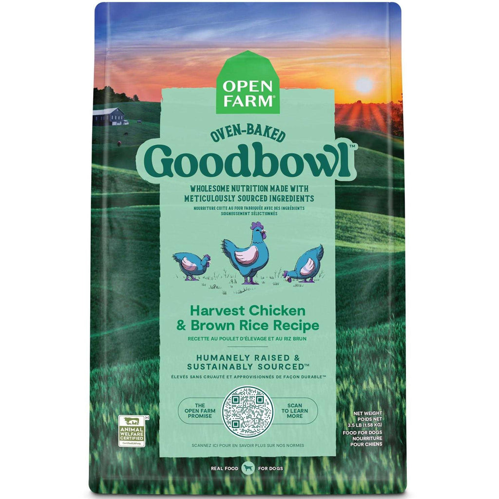 Open Farm Goodbowl Harvest Chicken Brown Rice Recipe Dog Food - Pet Supplies online store
