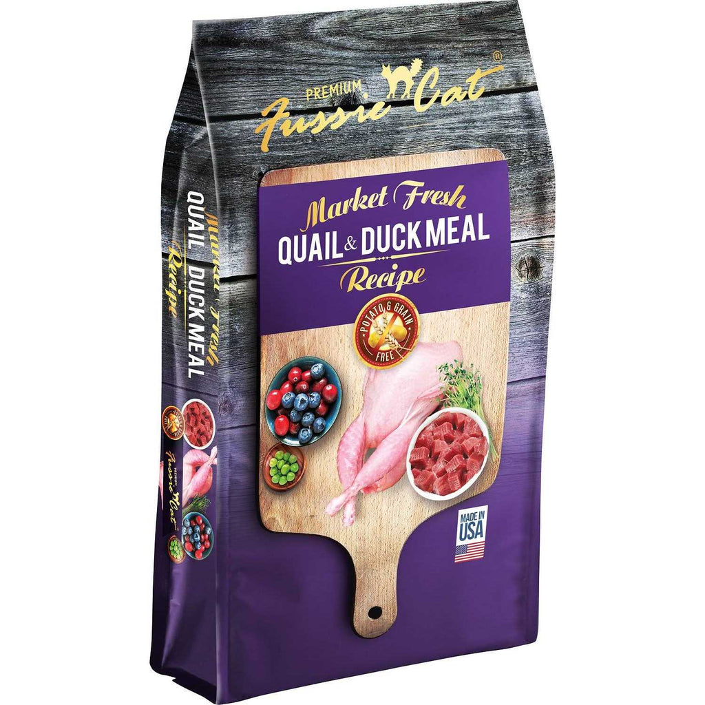 Quail & Duck Meal Dry Cat Food F535807