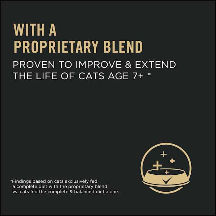 Senior Dry Cat Food with Chicken and Rice Probiotics B16555
