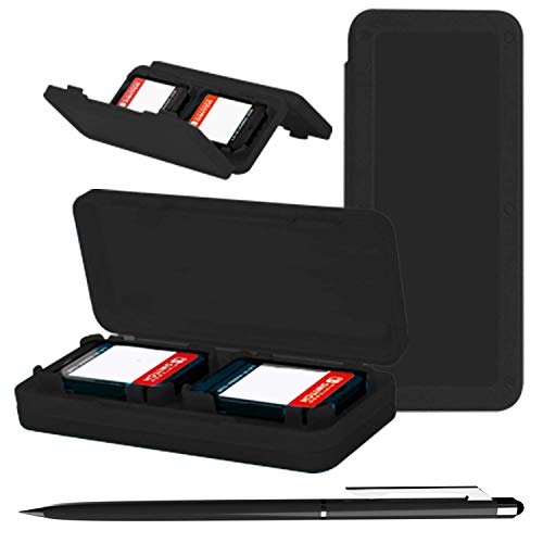 Switch Lite Accessories Bundle with Case, Screen Protector, USB Cable, Games Holder, Grip Case, Headphones, Thumb-Grip Pack K6558