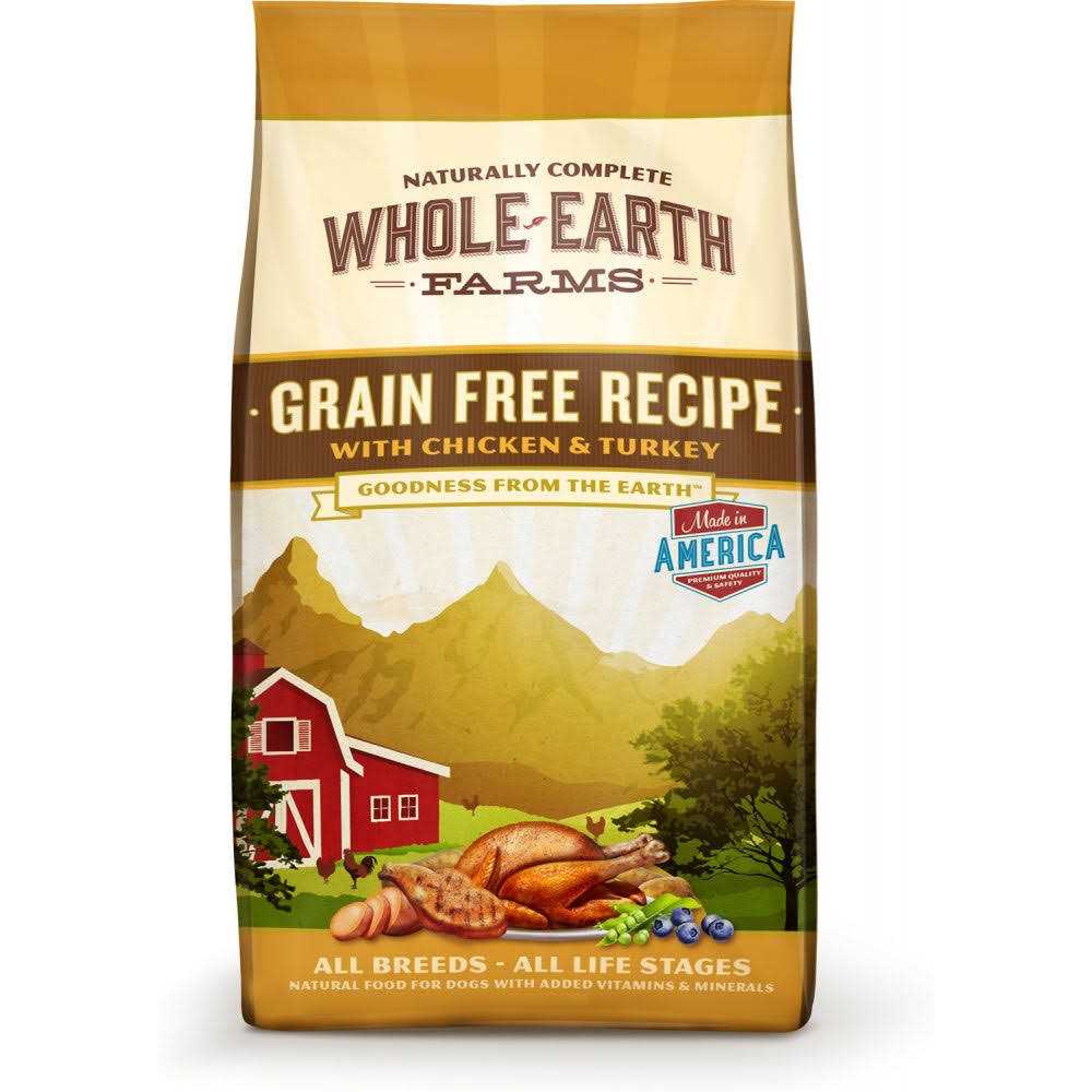 Grain Free Chicken Turkey Recipe Dry Dog Food B193