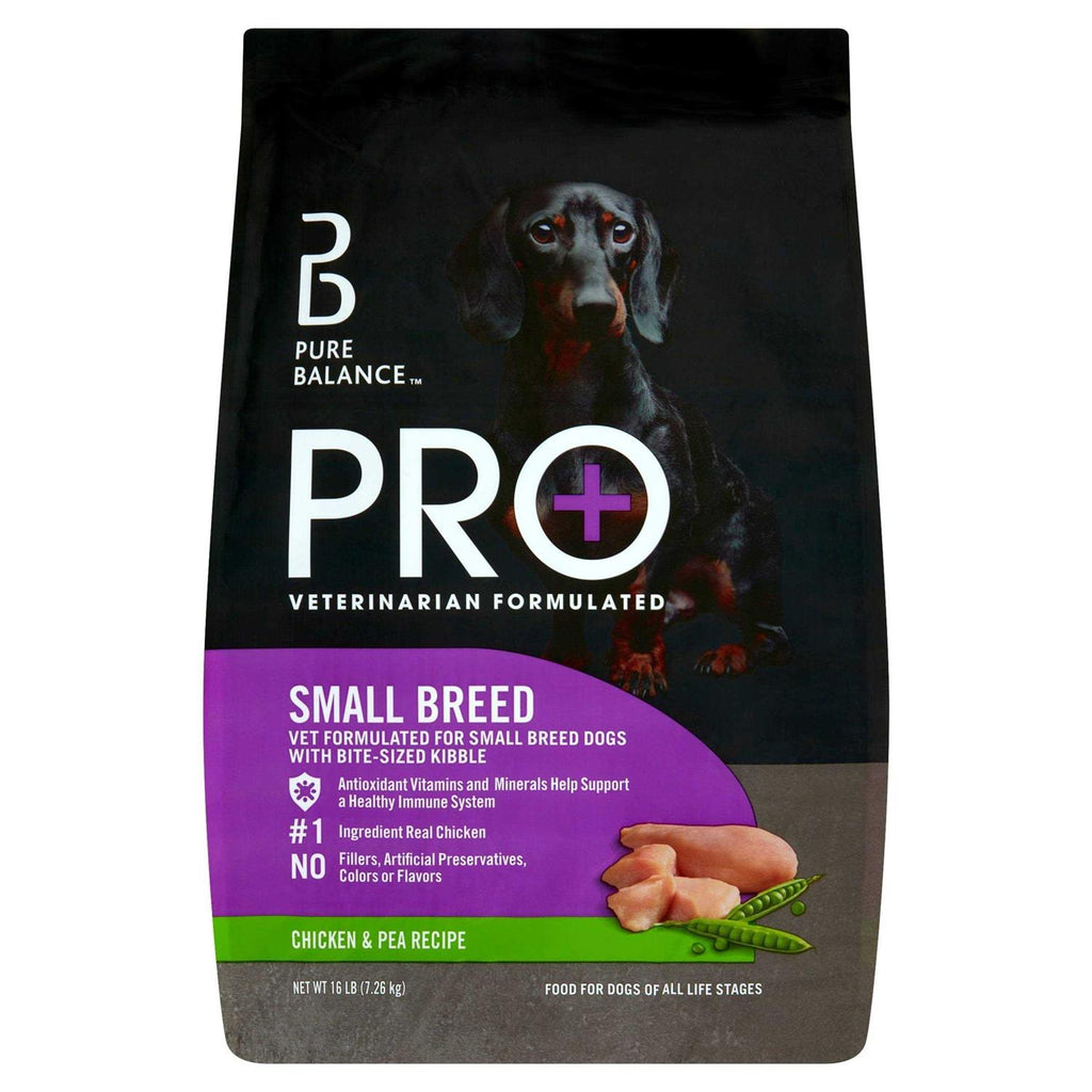Pure Balance Pro+ Small Breed Chicken &amp; Pea Recipe Dry Dog Food - Pet Supplies online store