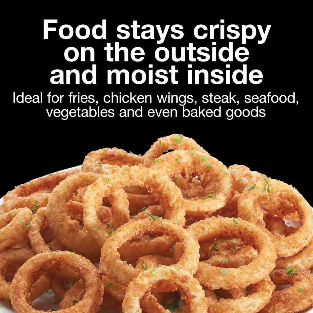 Air Fryer, 5.8 Quart, Non-Stick Basket, 60 Min Timer F61833