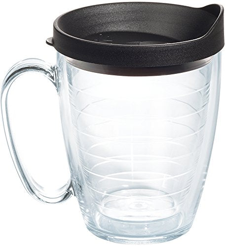 Double Walled Insulated Tumbler Travel Cup, 24oz 2pk, Blue Lid V78473