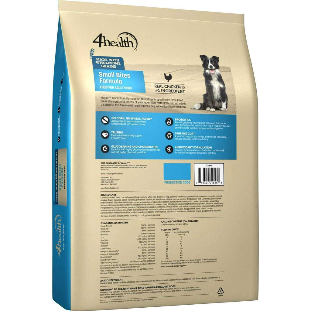 Small Bites Adult Chicken Dry Dog Food O422
