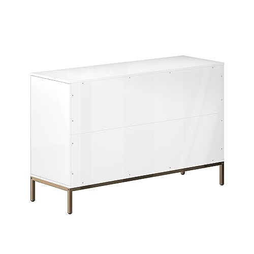 6 Drawer Double Dresser, Modern Wood Chest for Living Room P585951