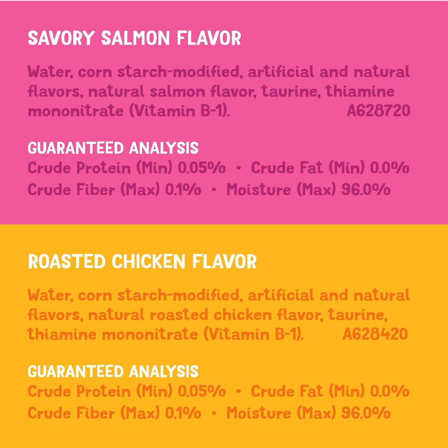 Cat Food Complement Variety Pack, 1.55 oz Pouch, Case of 18 G15611