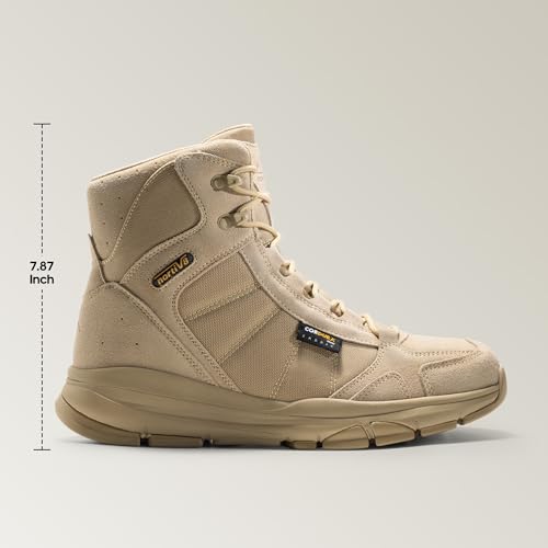 Men's Lightweight Tactical Work Boots for Hiking and Motorcycle S471808