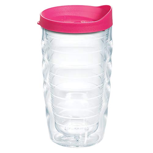 Double Walled Insulated Tumbler Travel Cup, 24oz 2pk, Blue Lid V78473