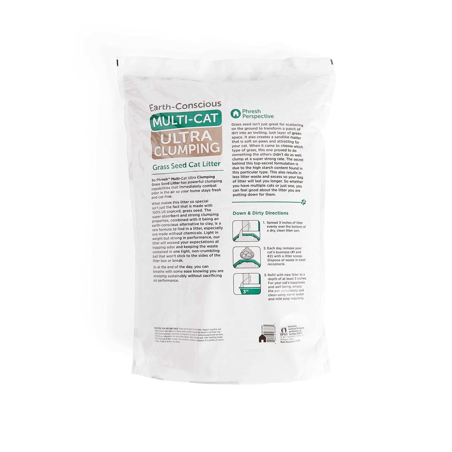 Unscented Grass Seed Cat Litter G55688