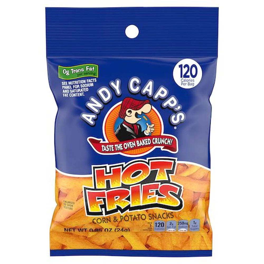 Hot Fries, 0.85 Ounce Bag, 72 per Case O99870