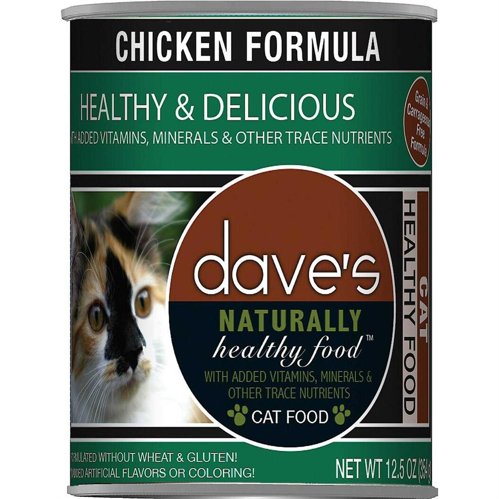 Dave's Food Naturally Healthy Chicken Formula Canned Cat - Pet Supplies online store