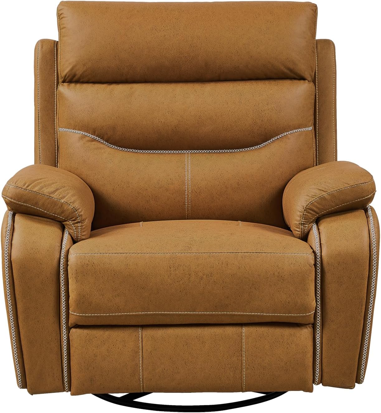 Dual Motor Rocking Swivel Recliner Chair for Elderly with Power Headrest and USB Charging N419209