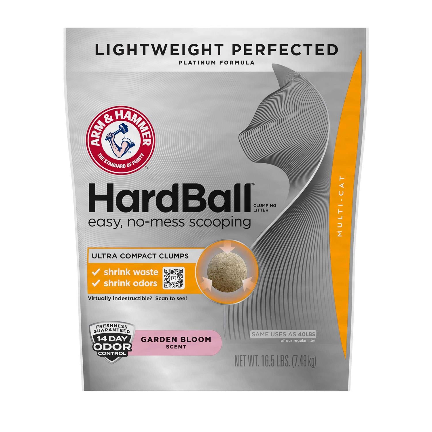 Arm &amp; Hammer Hardball Clumping Cat Litter Lightweight - Pet Supplies online store