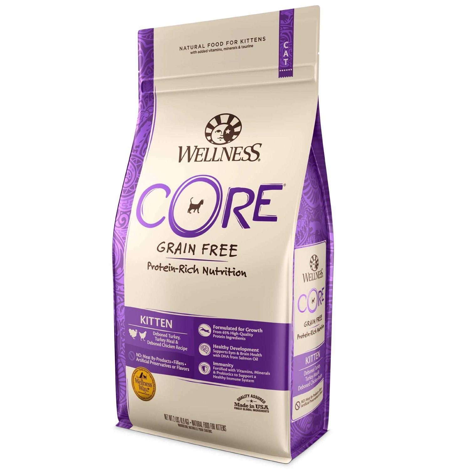 Grain-Free Kitten Dry Cat Food, Turkey, Whitefish and Chicken N319052