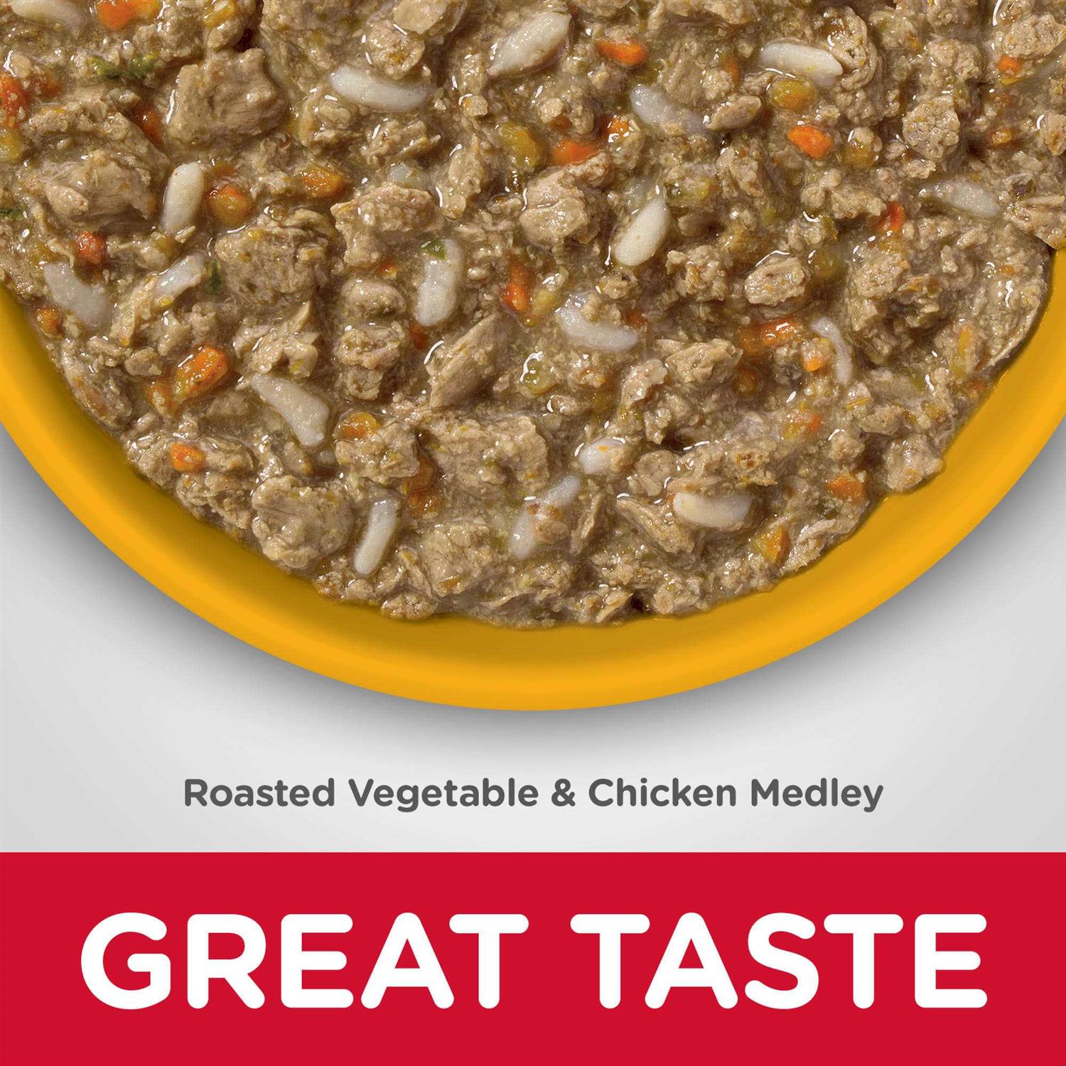 Adult Cat Food Roasted Vegetable & Chicken Medley U64709