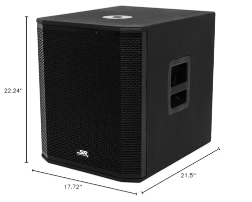 15in Powered Subwoofer Speaker with Class D and DSP R503