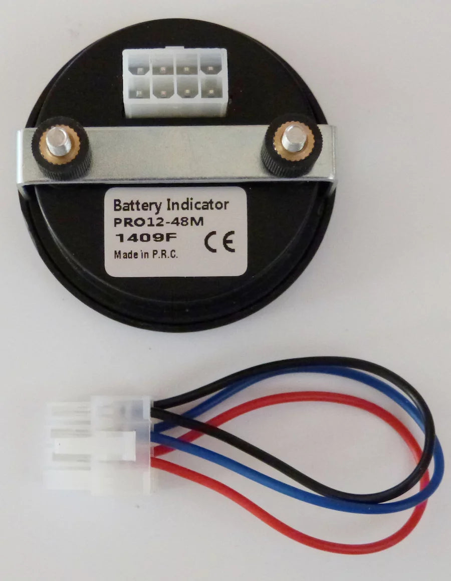 Golf Cart Battery Meter Gauge Indicator 12V 24V 36V 48V P89210