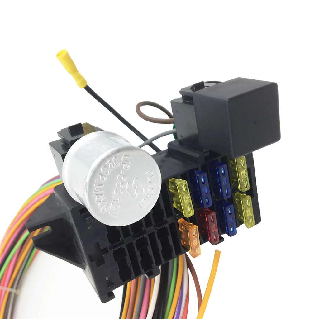 Wire Harness 10 Circuit 8 Fuses 12V C42634