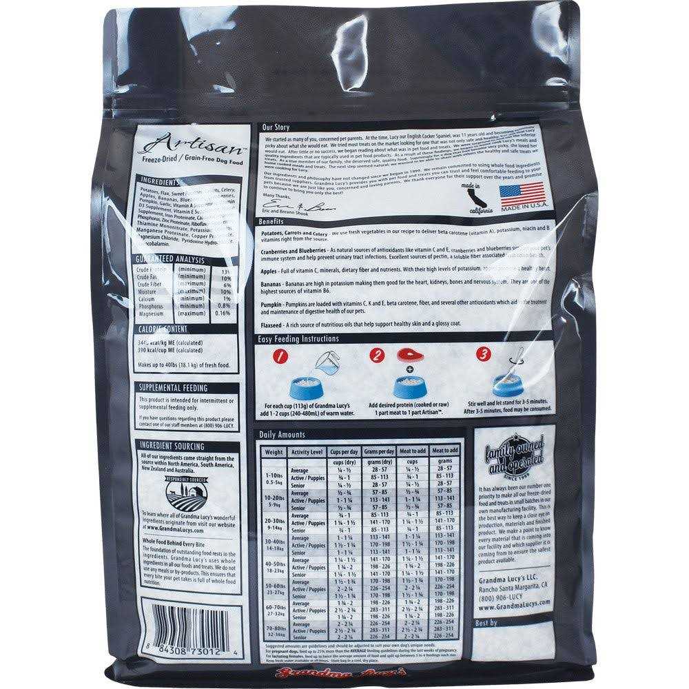 Artisan Grain-Free Freeze-Dried Dog Food Pre Mix W806350