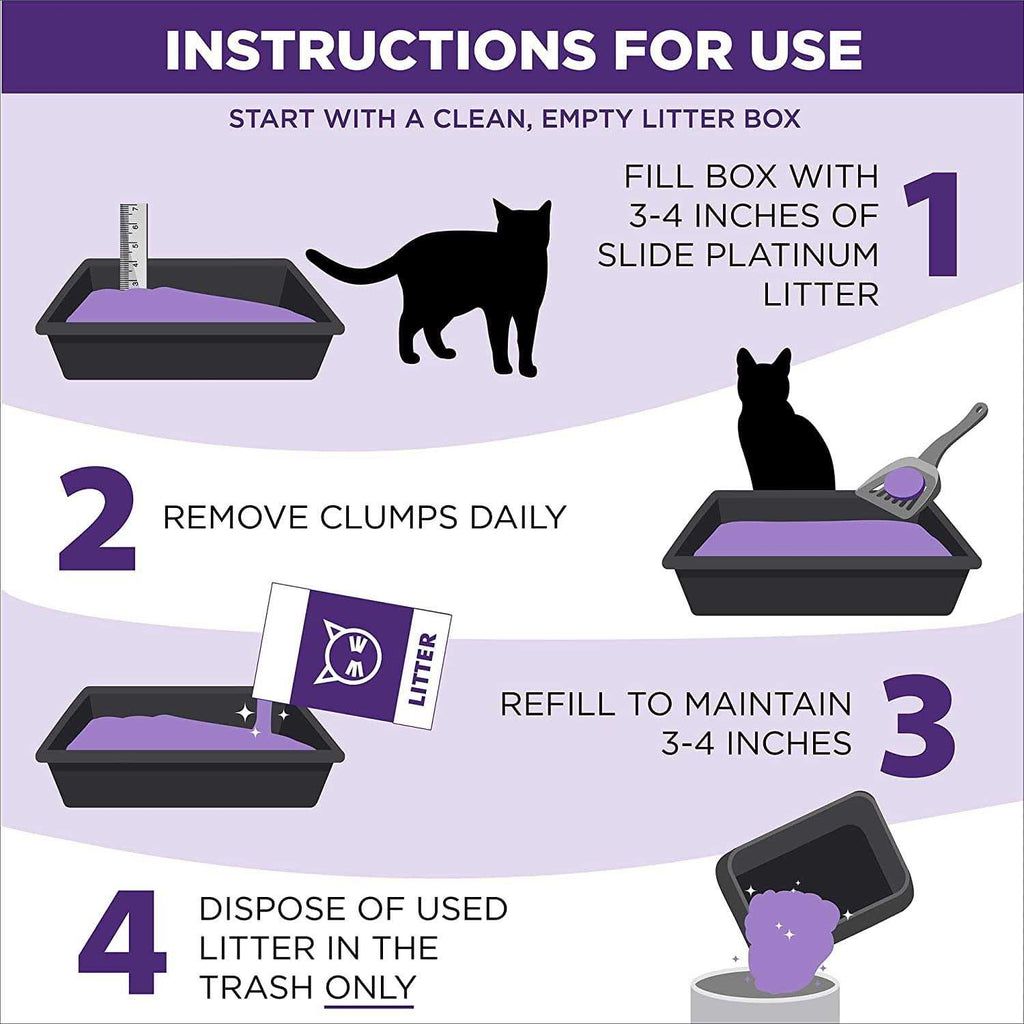 Slide Easy Clean-Up Clumping Cat Litter Y8915