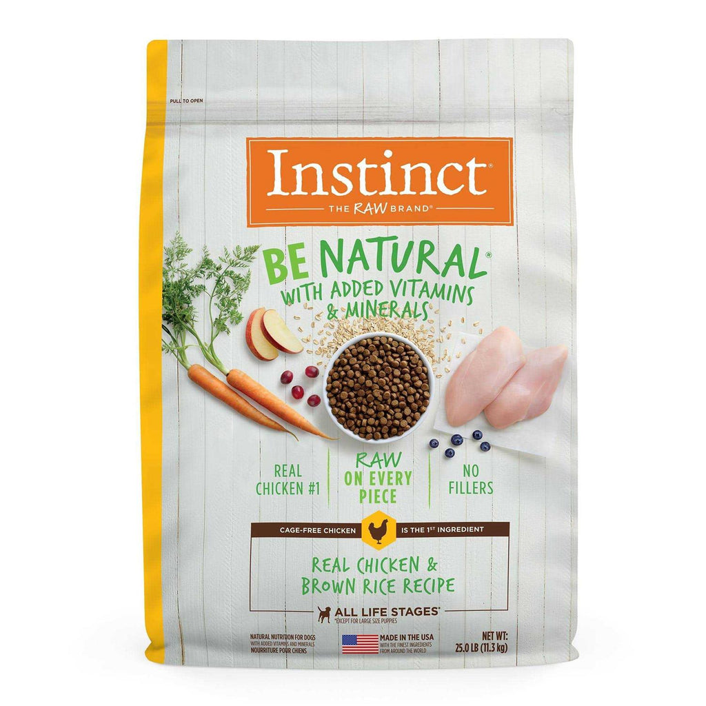 Instinct Be Natural Chicken &amp; Brown Rice Recipe Dry Dog Food - Pet Supplies online store