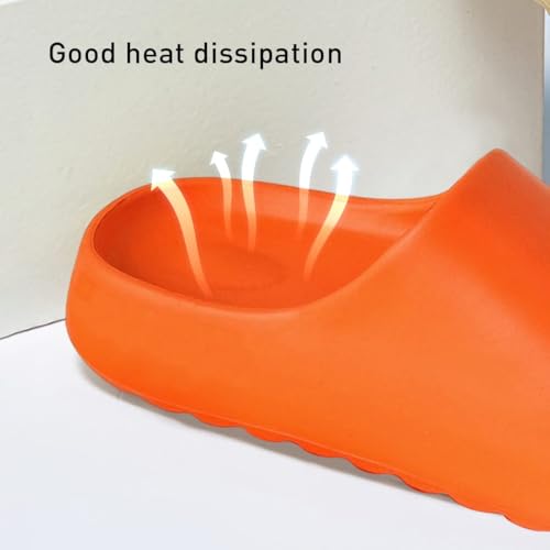 Platform Slides Slippers, Non-Slip Quick Drying Lightweight Shower Shoes W7265