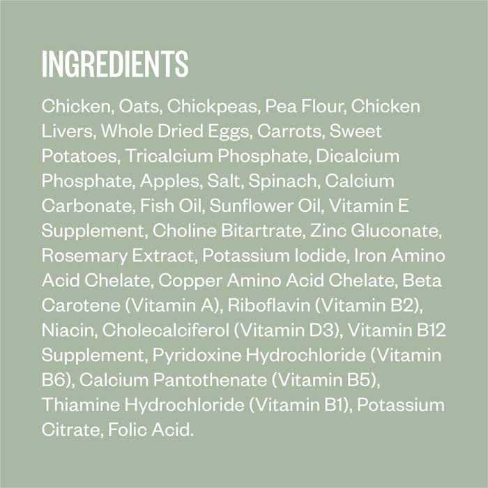 Baked Chicken Dish with Carrots Dry Dog Food U201777