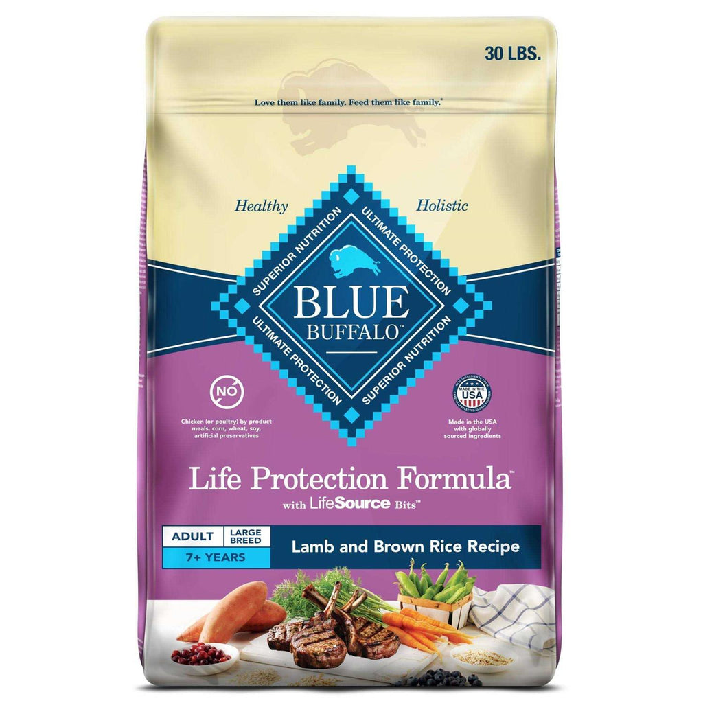 Blue Buffalo Life Protection Formula Large Breed Adult Lamb &amp; Brown Rice Recipe Dry Dog Food - Pet Supplies online store
