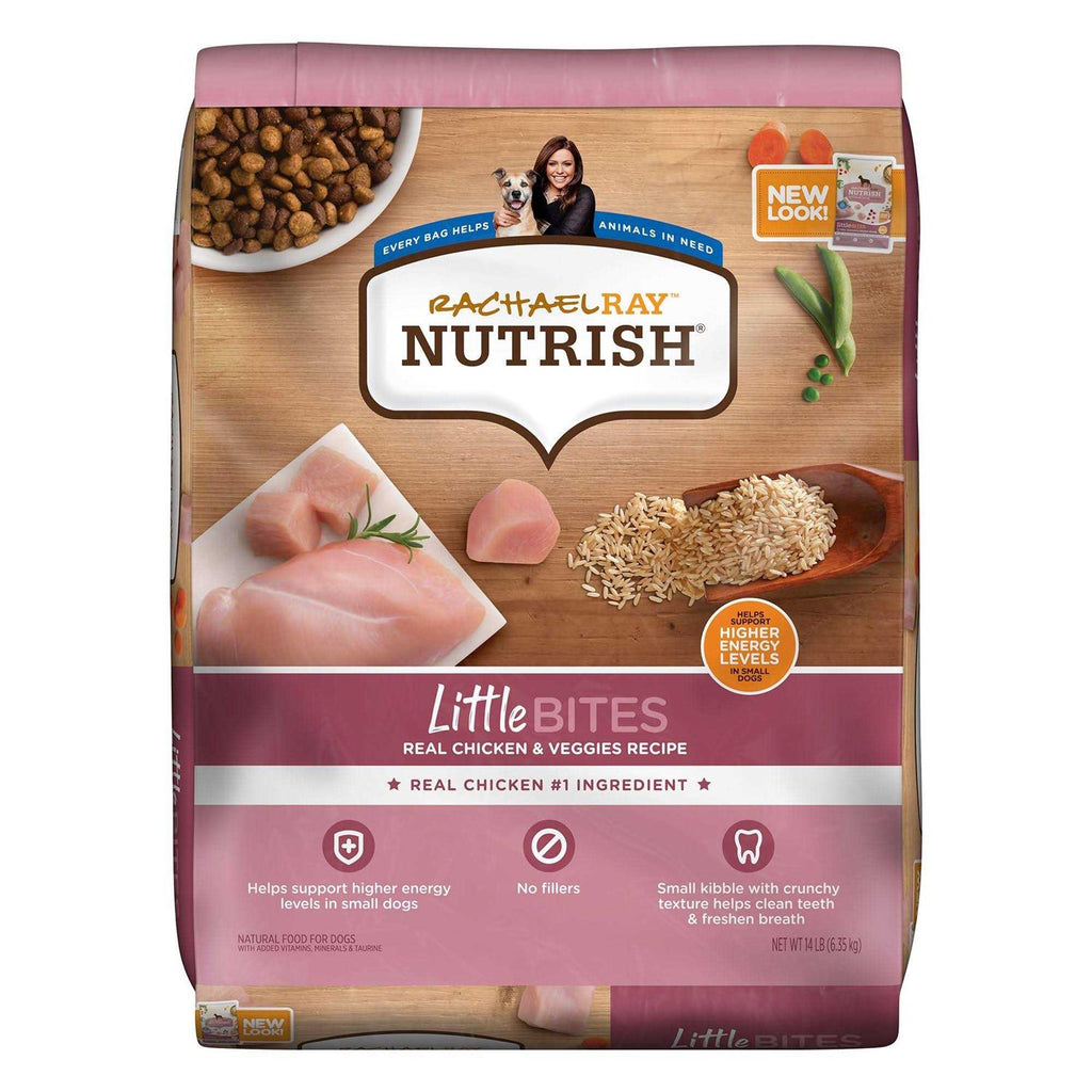 Rachael Ray Nutrish Little Bites Real Chicken &amp; Veggies Recipe Dry Dog Food - Pet Supplies online store