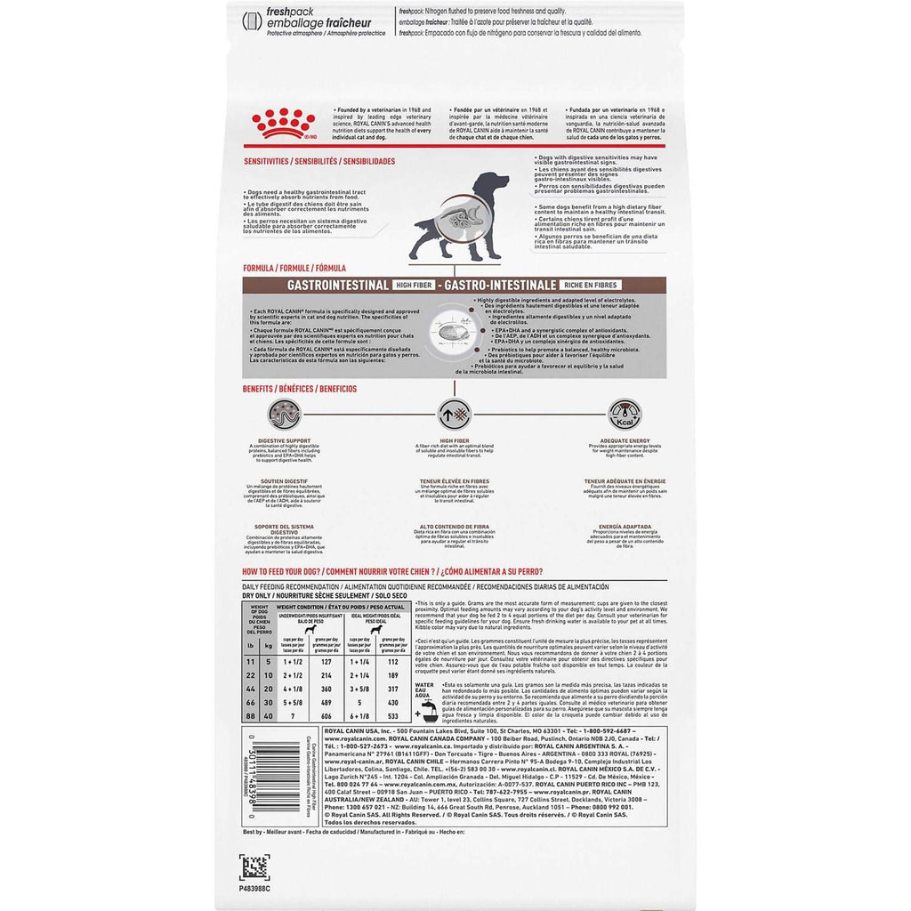 Gastrointestinal Fiber Response Dry Dog Food N8594