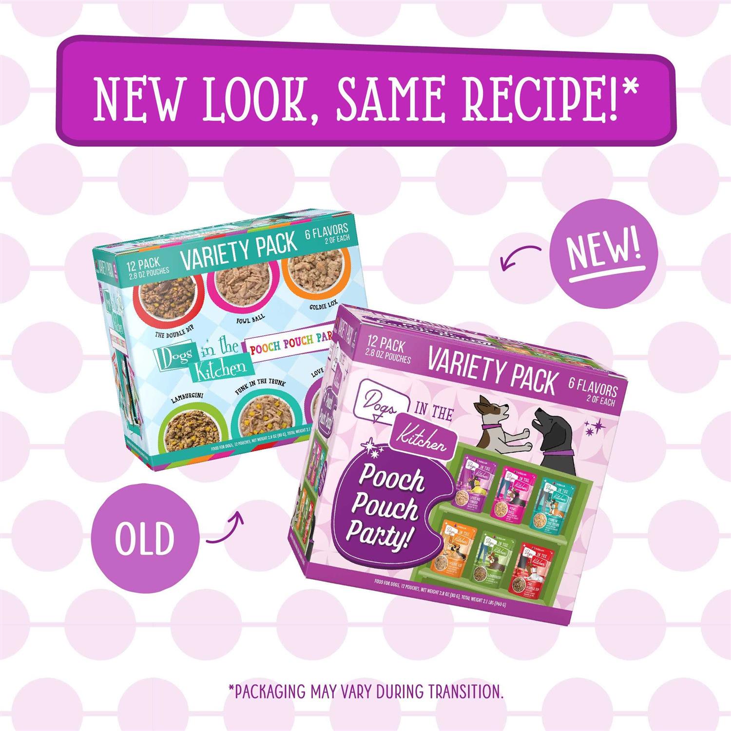 Dogs in the Kitchen Dog Food Variety Pack T633837
